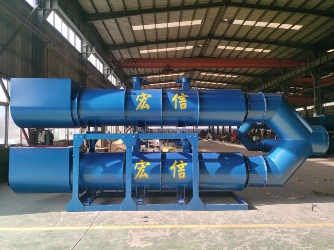 礦用風機生產現場