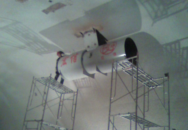 SSF射流風機施工現場